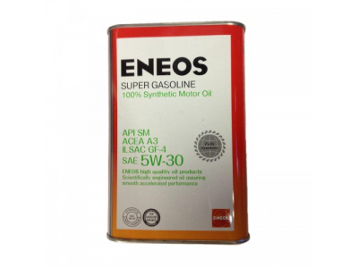 Масло моторное ENEOS Super Gasoline SM Синтетика 5W30 0,94л от ENEOS Масло моторное ENEOS Super Gasoline SM Синтетика 5W30 0,94л