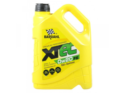 Масло моторное синтетика 0W-20 5 л.XTEC FE от Bardahl Масло моторное синтетика 0W-20 5 л.XTEC FE
