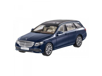 Модель Mercedes-Benz E-Class, Estate, Exclusive, Cavansite Blue, 1:18 Scale от Mercedes Модель Mercedes-Benz E-Class, Estate, Exclusive, Cavansite Blue, 1:18 Scale