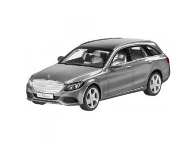 Модель автомобиля Mercedes C-Class Estate, Exclusive, Scale 1:18, Palladium Silver от Mercedes Модель автомобиля Mercedes C-Class Estate, Exclusive, Scale 1:18, Palladium Silver