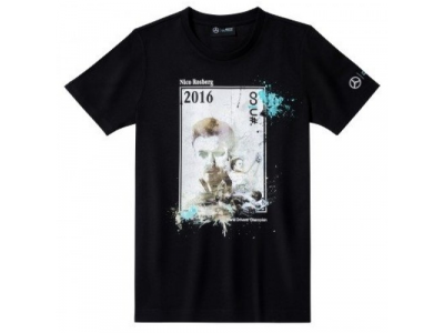 Футболка унисекс Mercedes F1 Unisex Nico Rosberg 2016 Winner Shirt, артикул B66958497 от Mercedes Футболка унисекс Mercedes F1 Unisex Nico Rosberg 2016 Winner Shirt, артикул B66958497