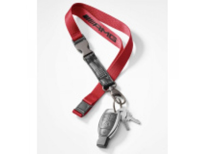 Лента с карабином для ключей Mercedes-AMG Lanyard, Red Black, артикул B66953852 от Mercedes Лента с карабином для ключей Mercedes-AMG Lanyard, Red Black, артикул B66953852